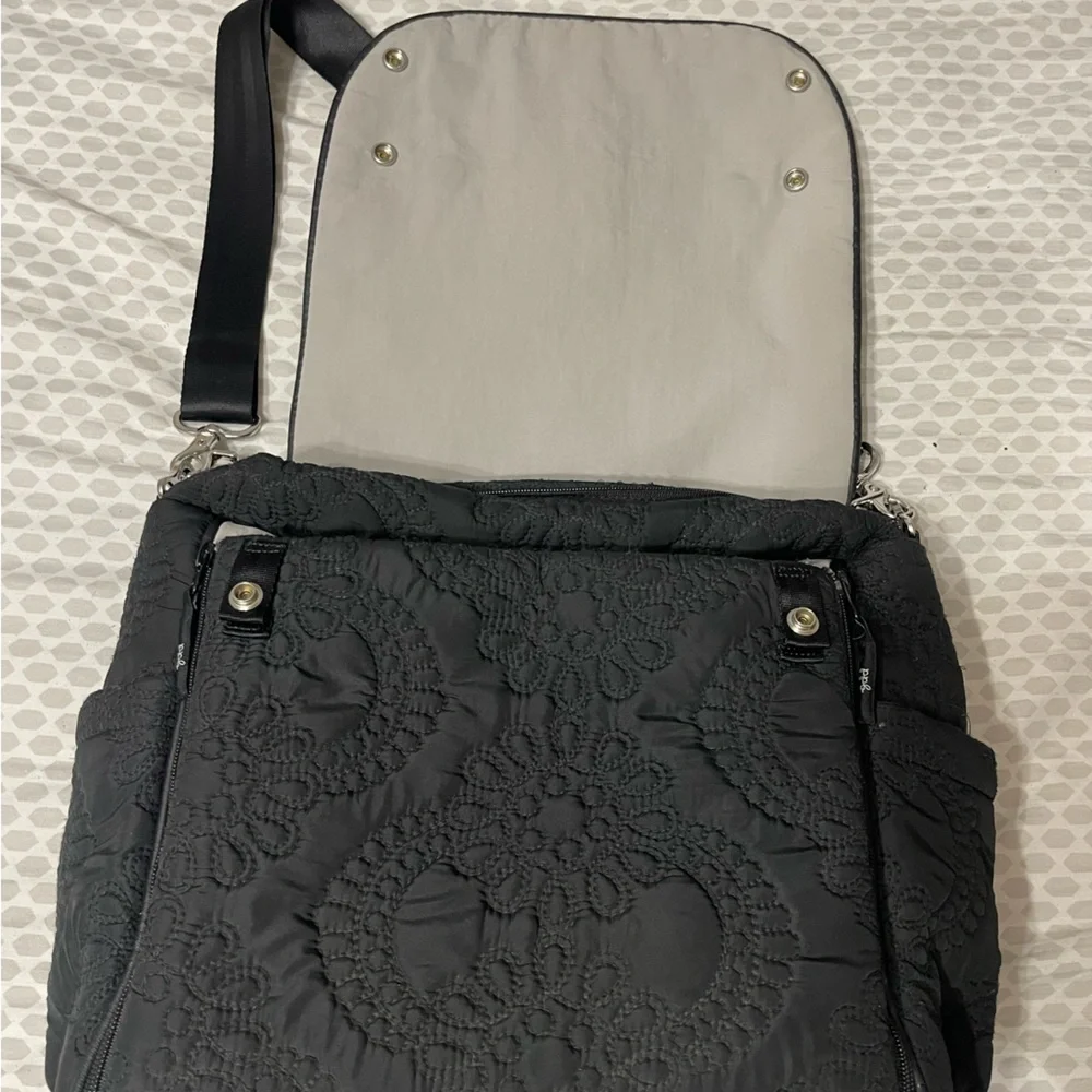 Petunia Pickle Bottom Embroidered Diaper Bag